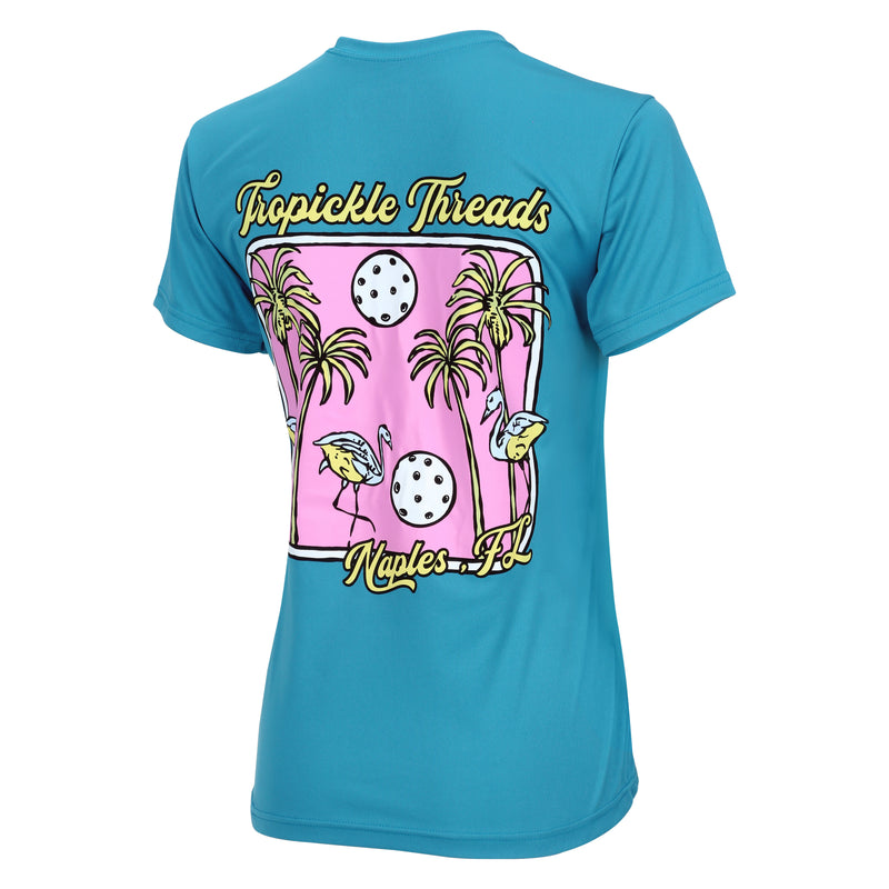 Women's Tropickle Flamingo (Teal)